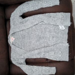 Cat and Jack silver sweater